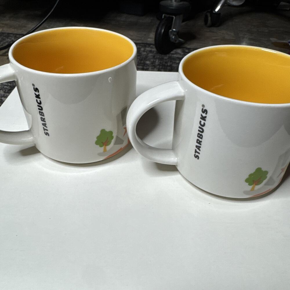 TWO Starbucks~Collectible Coffee Mug~You are Here Collection~DALLAS~2014 & 2015 - Picture 3 of 6